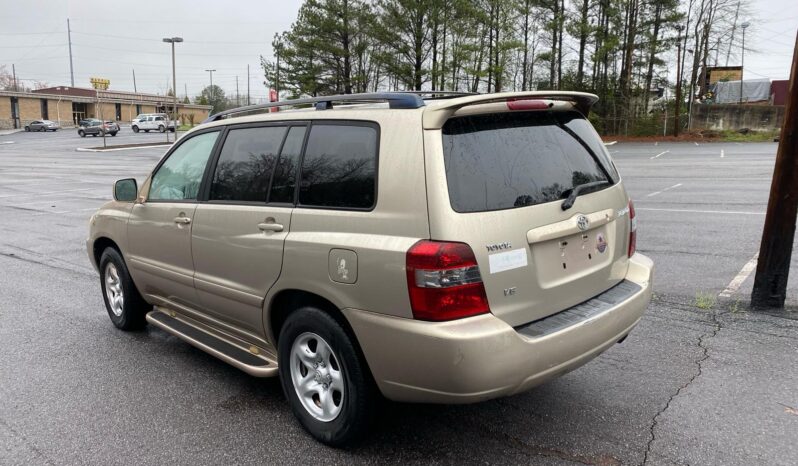 
								2005 Toyota Highlander 4DR V6 full									