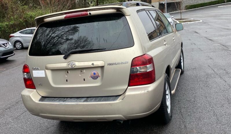 
								2005 Toyota Highlander 4DR V6 full									