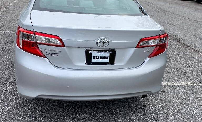 
								2014 TOYOTA CAMRY LE full									