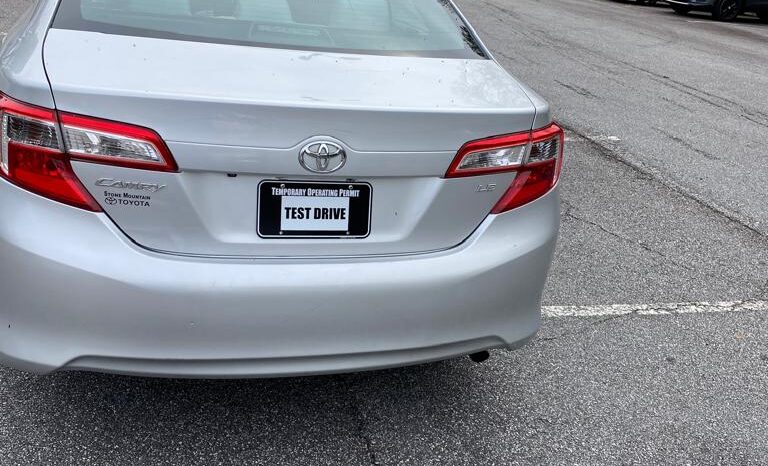 
								2014 TOYOTA CAMRY LE full									