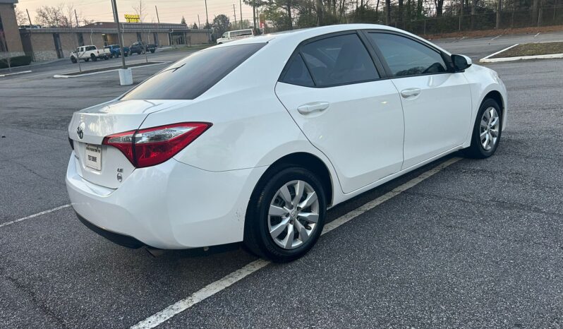 
								2016 TOYOTA COROLLA LE full									