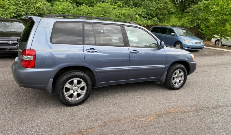 
								2004 Toyota Highlander 4DR V6 full									