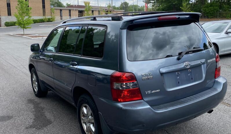 
								2004 Toyota Highlander 4DR V6 full									