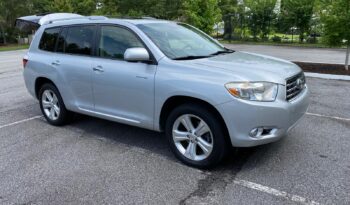 
										2008 Toyota Highlander Limited Version full									