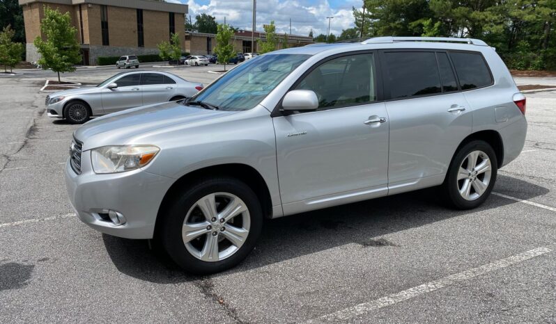 
								2008 Toyota Highlander Limited Version full									