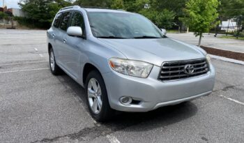 
										2008 Toyota Highlander Limited Version full									