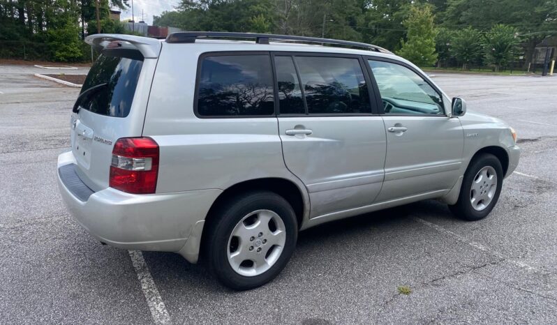 
								2005 TOYOTA HIGHLANDER LIMITED full									