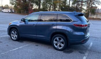 
										2014 Toyota Highlander Limited full									