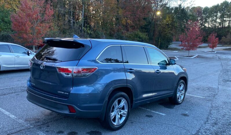 
								2014 Toyota Highlander Limited full									