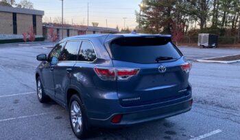 
										2014 Toyota Highlander Limited full									