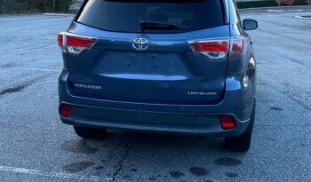 
										2014 Toyota Highlander Limited full									