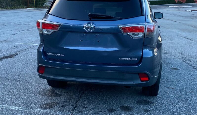 
								2014 Toyota Highlander Limited full									