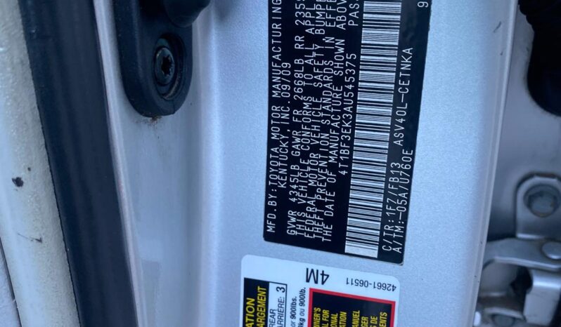 
								2010 Toyota Camry full									