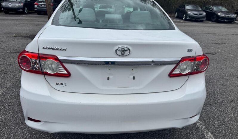 
								2012 Toyota Corolla full									