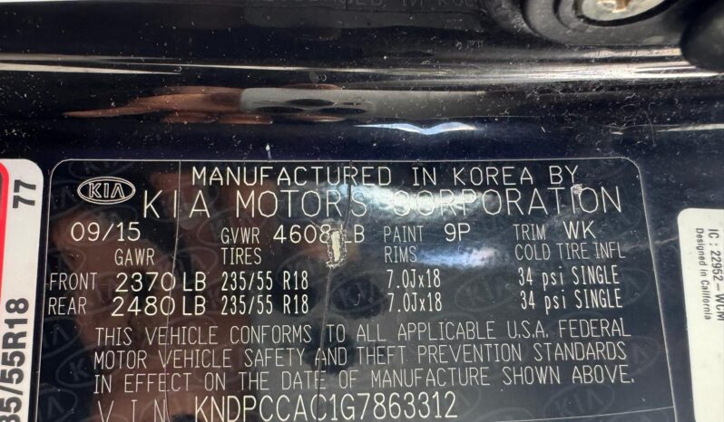 
								2016 Kia Sportage full									