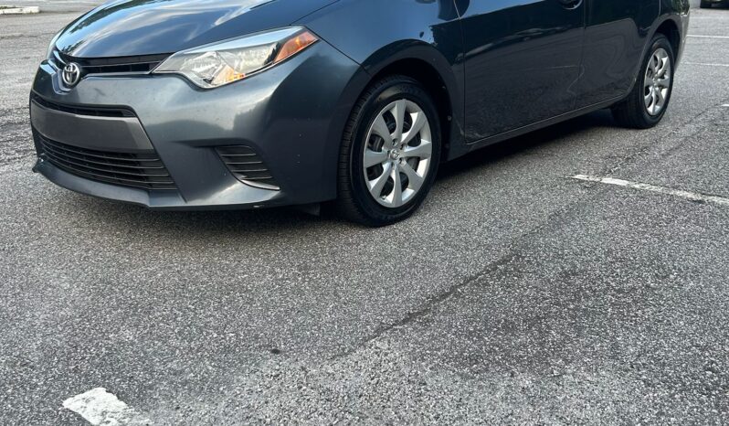 
								2016 Toyota Corolla full									