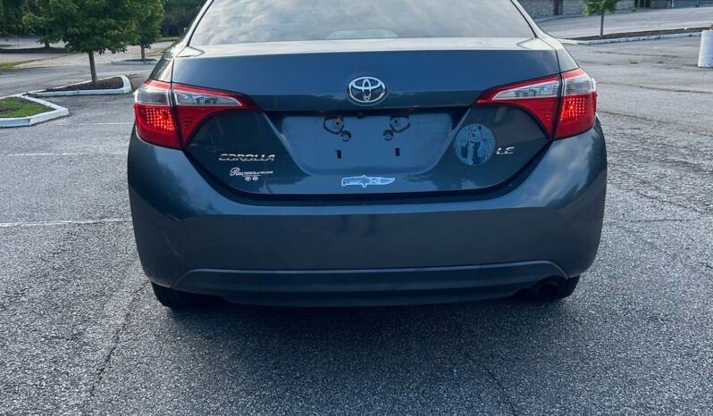 
								2016 Toyota Corolla full									