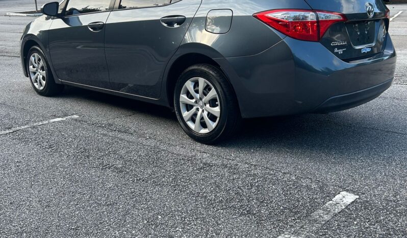 
								2016 Toyota Corolla full									