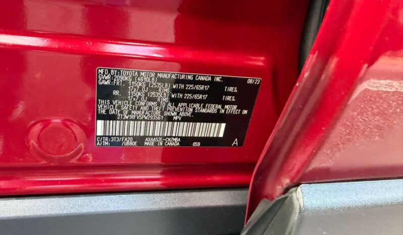 
								2023 Toyota RAV4 full									