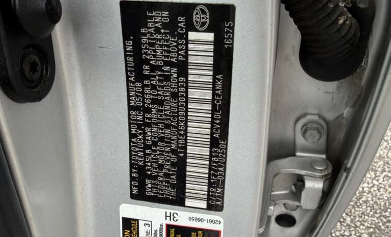 
								2009 Toyota Camry full									