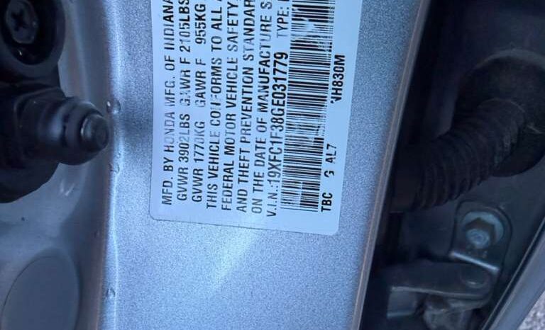 
								2016 Honda Civic full									