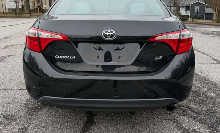 
								2014 Toyota Corolla full									