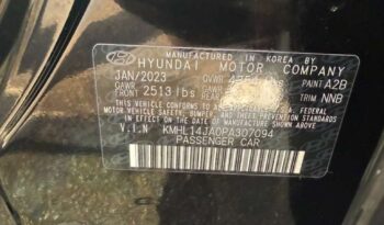 
										2023 Hyundai Sonata full									