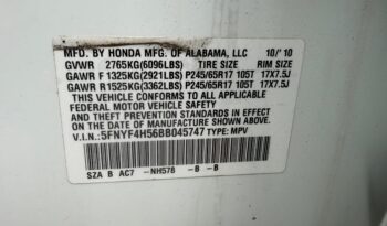 
										2011 Honda pilot full									