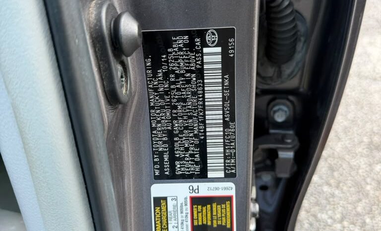 
								2015 Toyota Camry full									