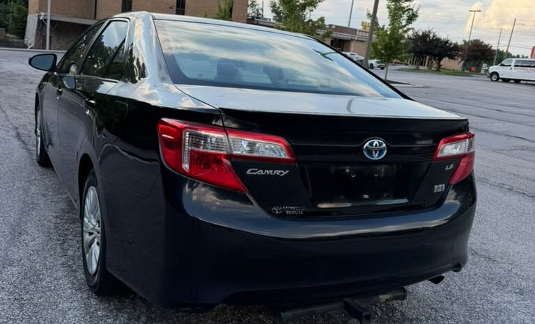 
								2012 Toyota Camry Hybrid full									