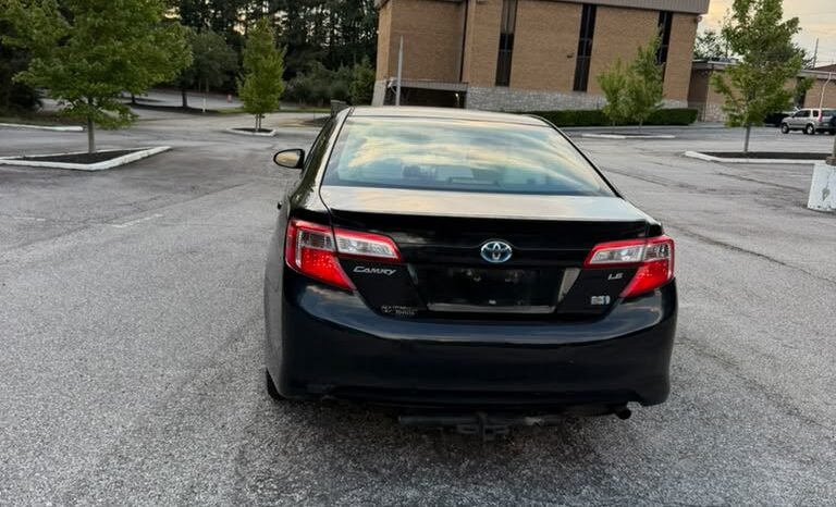 
								2012 Toyota Camry Hybrid full									