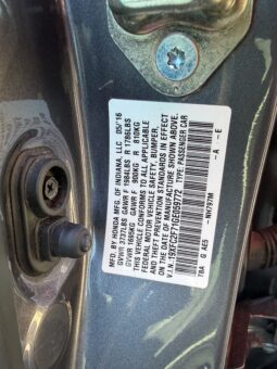 
										2016 Honda Civic full									